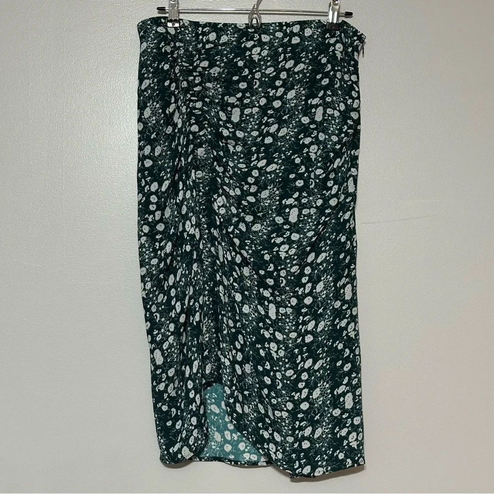 Lewit‎ Clara Printed Floral Ruched Skirt Size 14